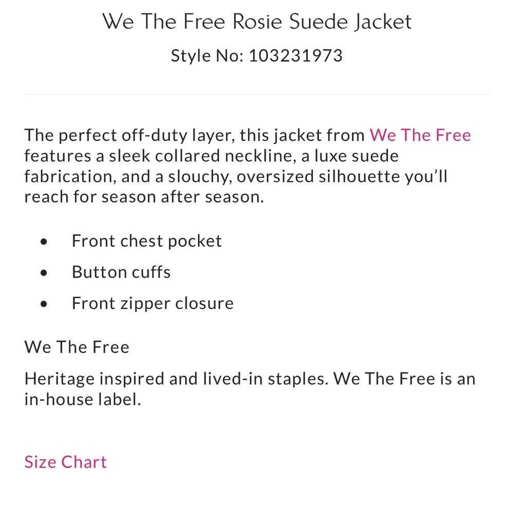 Free People Rosie real suede jacket - Picture 4 of 15